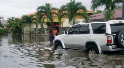 Suriname verzuipt