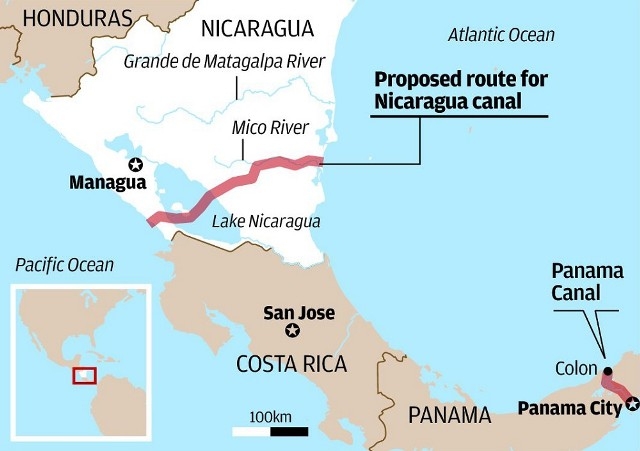 Wel of geen Nicaraguakanaal?